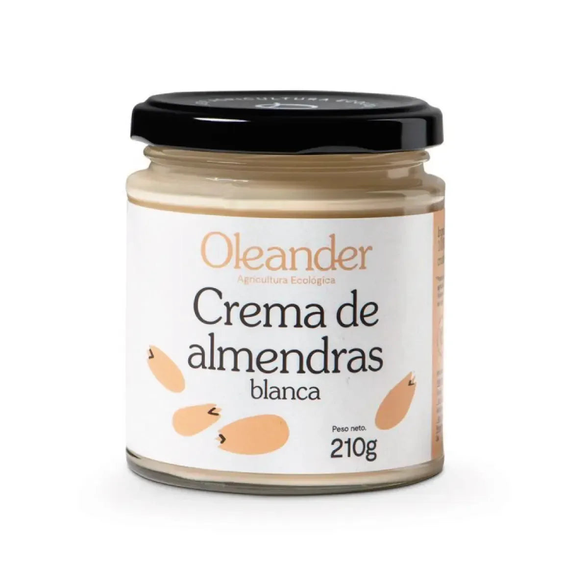 Crema Almendra Bio 210g - Borboletamarket