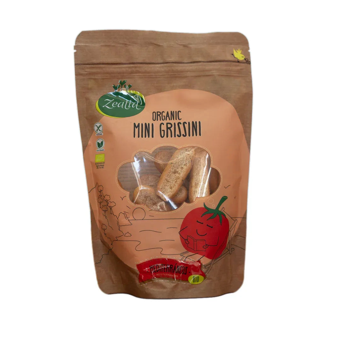 Mini grissini mediterráneos BIO 70g