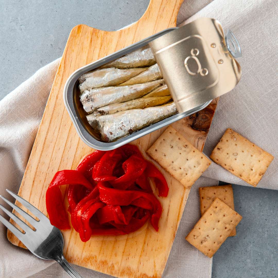 Sardinas en lata en aceite de oliva ecológico Pan do Mar