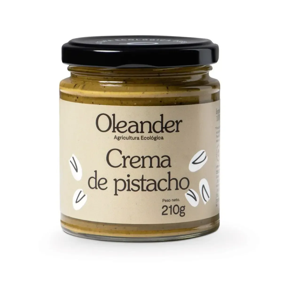 Crema Pistacho Tostado Bio 210g - Borboletamarket