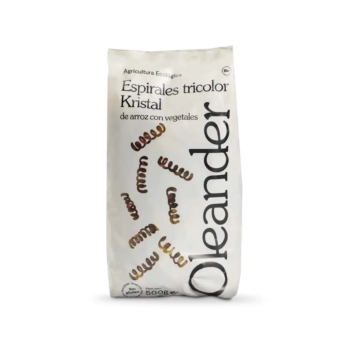 Espirales Tricolor Kristal Bio 500g - Borboletamarket