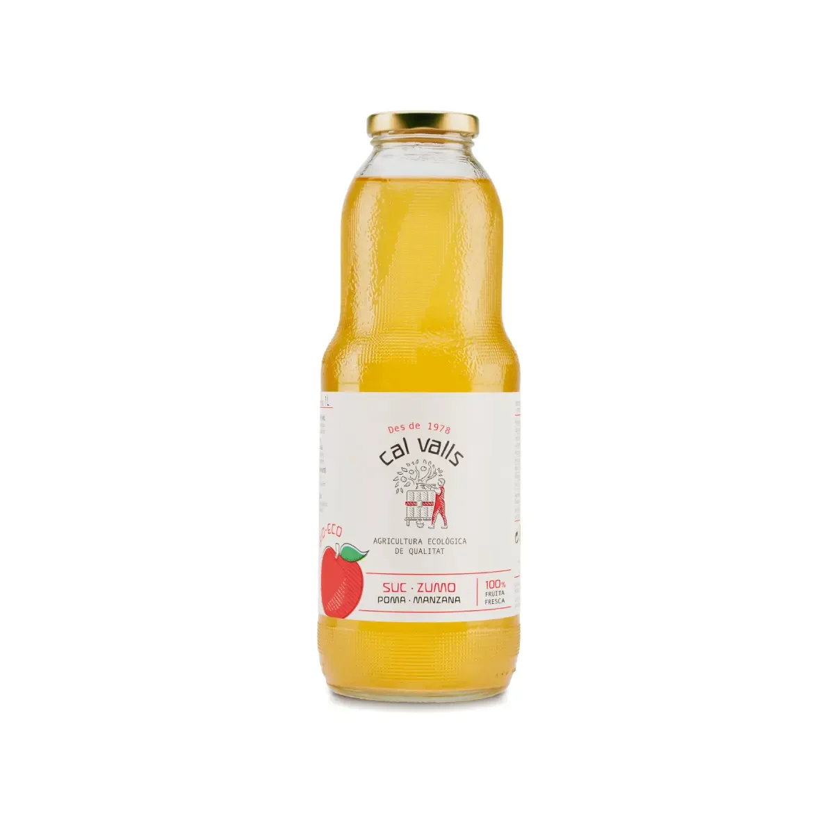 Zumo de Manzana Ecológico 1L - Borboletamarket