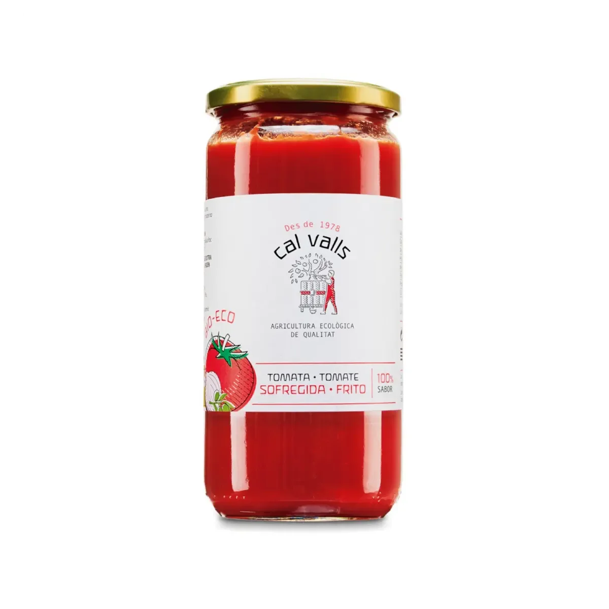 Tomate Frito Bio - Formato 700g - Borboletamarket