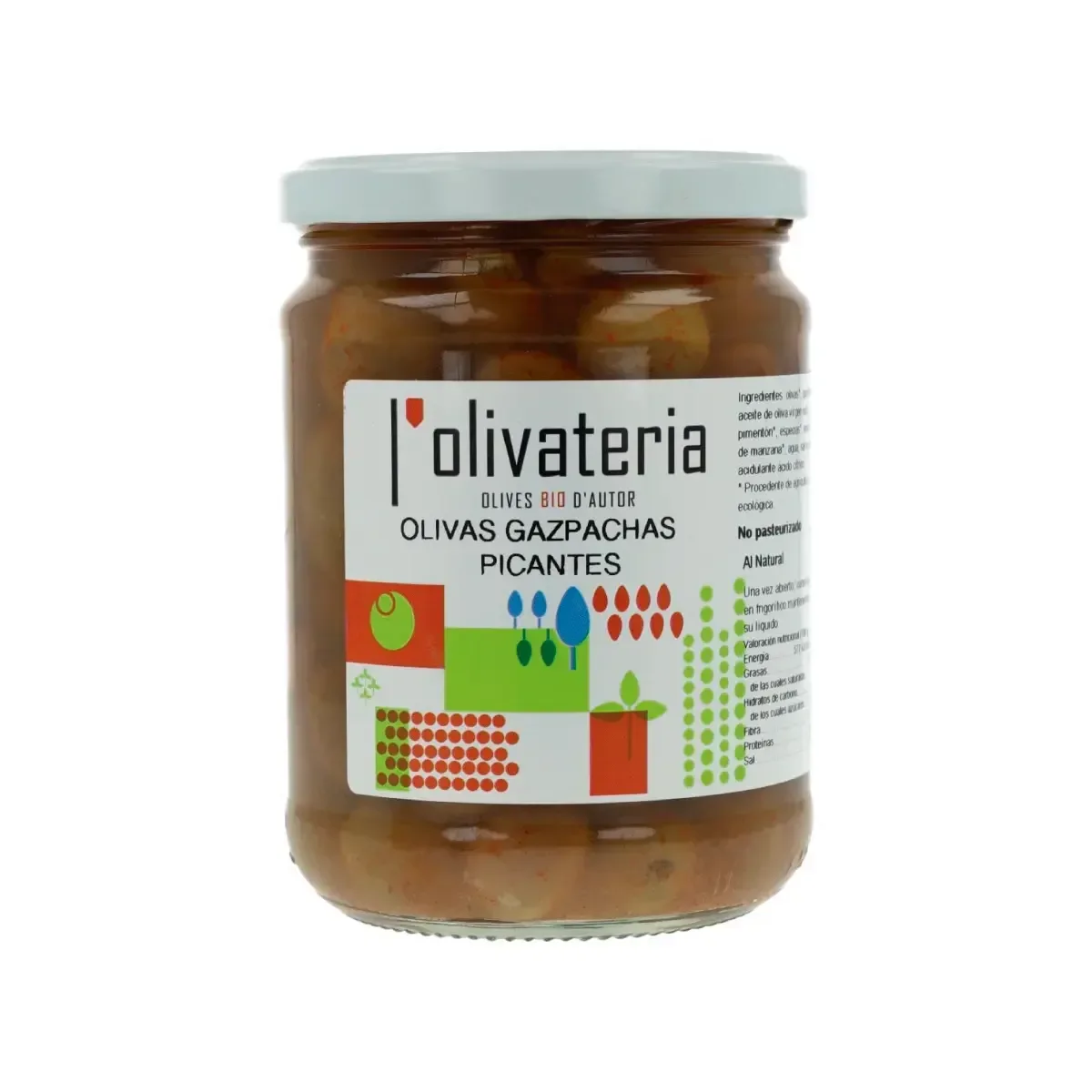 Olivas Picantes Gazpachas 225g - Borboletamarket