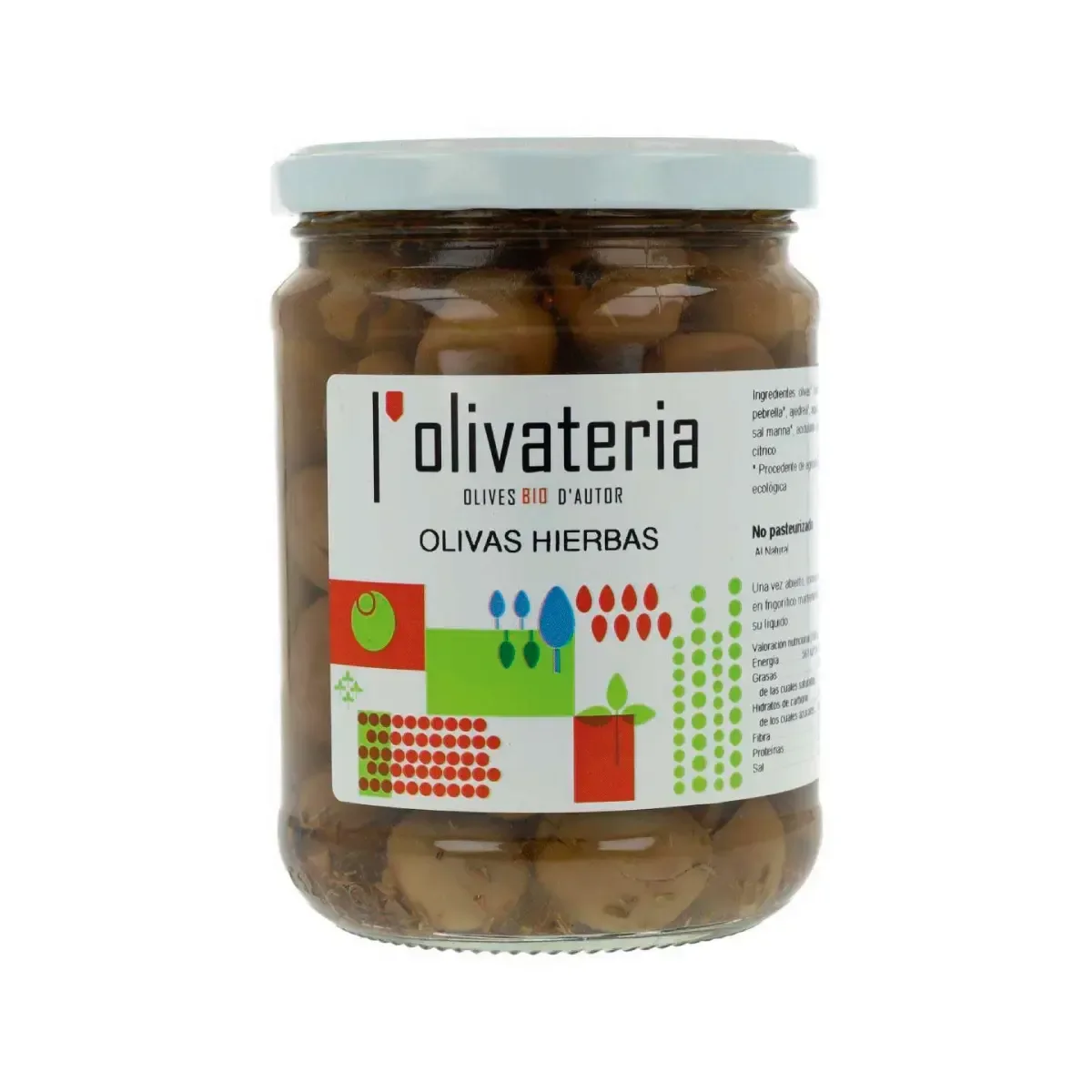 Olivas Hierbas 225g - Borboletamarket
