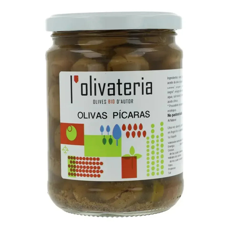 Aceituna Picante Pícaras Bio 225g - Borboletamarket