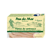 Filetes de Ventresca de Atún Claro en Aceite de Oliva Ecológico 120g - Borboletamarket