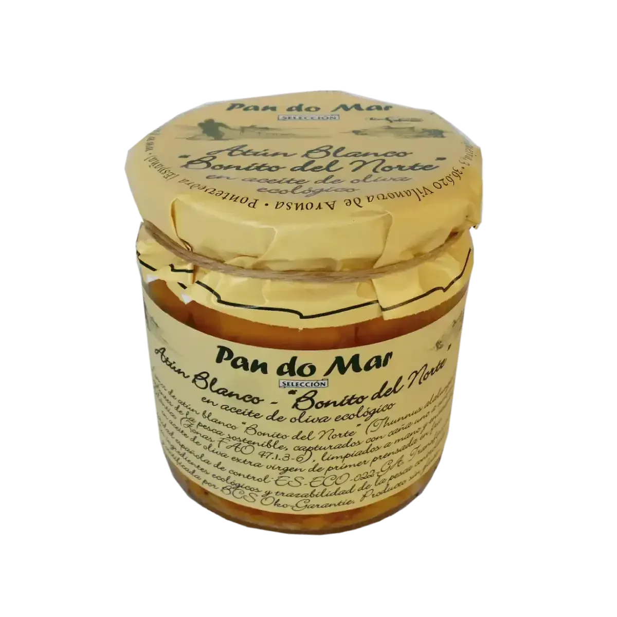 Lomos de Bonito del Norte en Aceite de Oliva Ecológico 250g - Borboletamarket