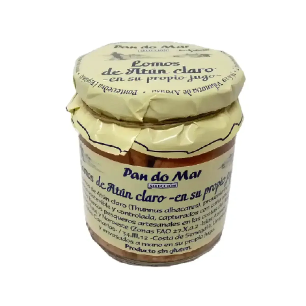 Lomos de Atún Claro al Natural 250g - Borboletamarket