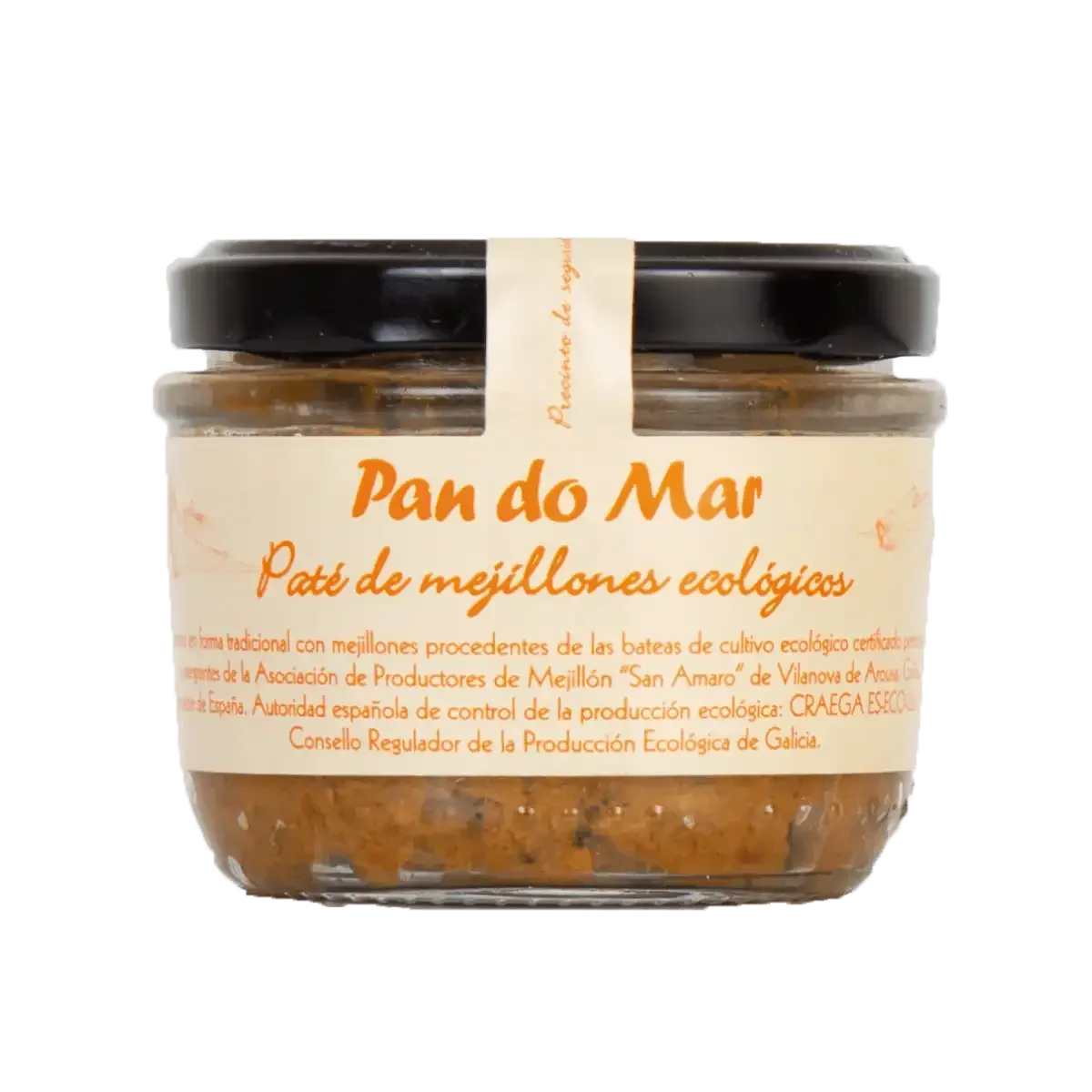 Paté de Mejillones Ecológicos 125g - Borboletamarket