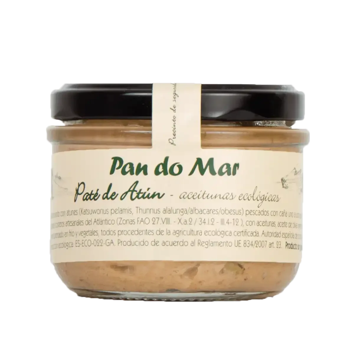 Paté de Atún con Aceitunas Ecológicas 125g - Borboletamarket