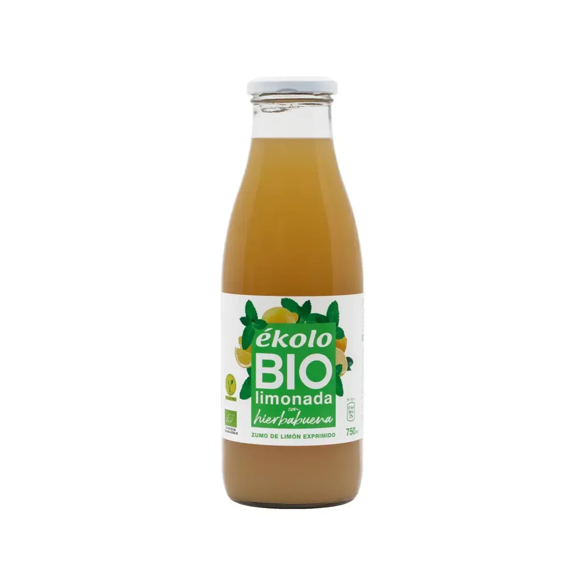 Limonada con Hierbabuena Ecológica 750ml - Borboletamarket