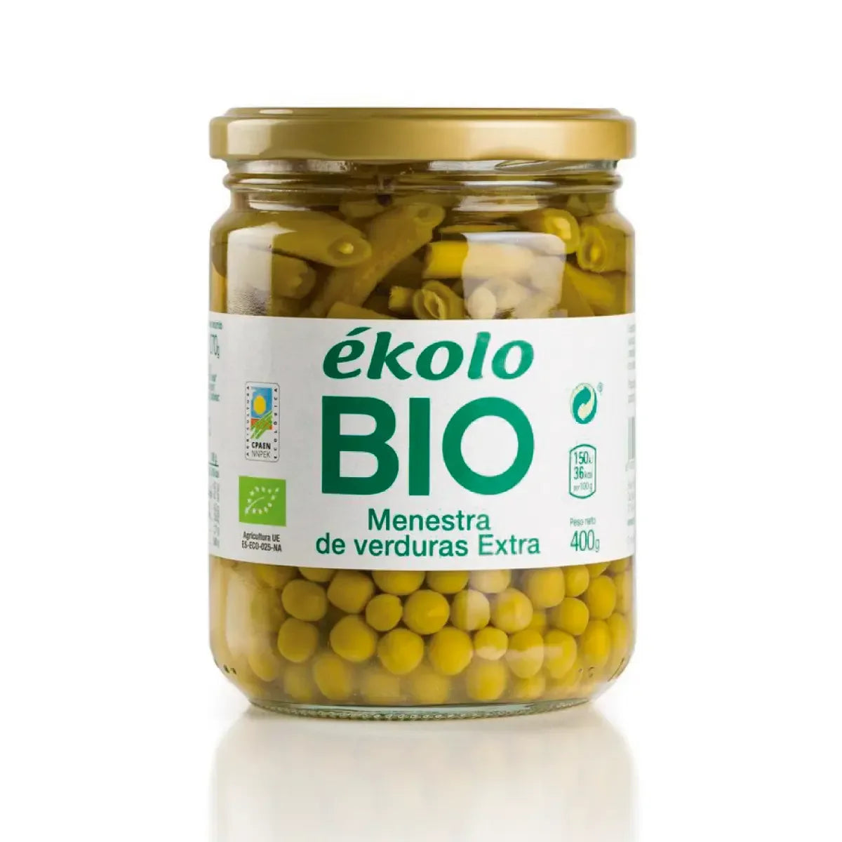 Menestra de Verduras Extra Ecológica 400g - Borboletamarket