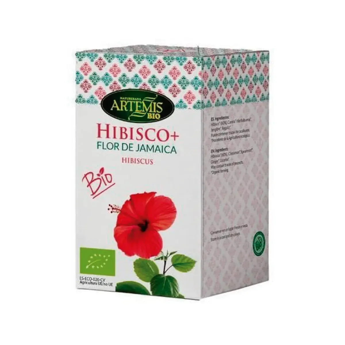 Infusión de Hibisco con Especias 36g (caja eco) - Borboletamarket