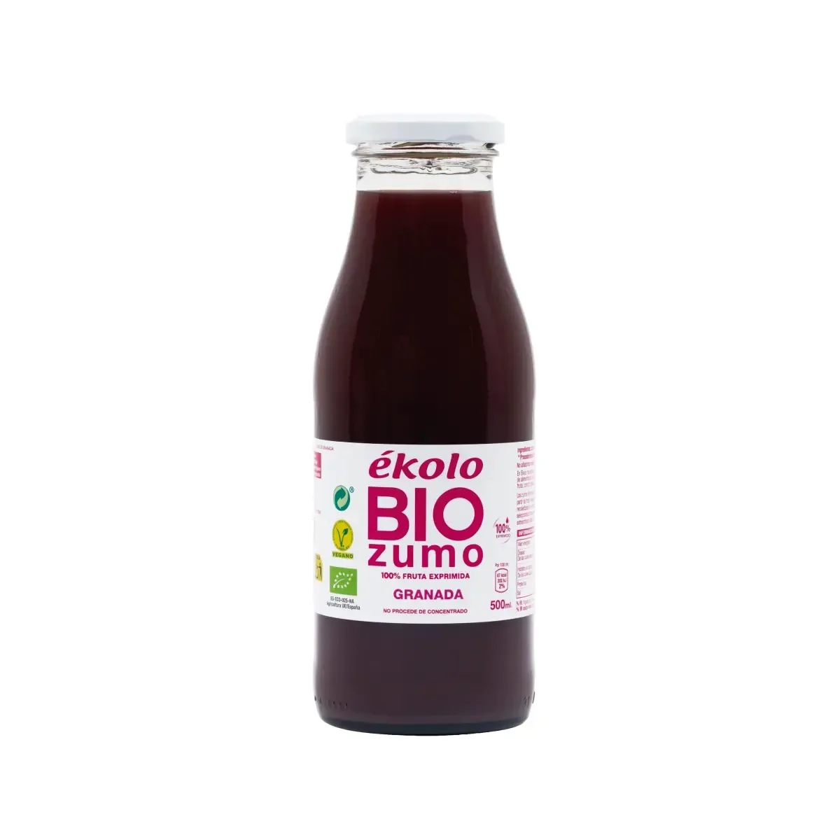 Zumo de Granada Ecológico - Borboletamarket