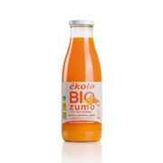 Zumo de Naranja y Zanahoria Ecológico 750ml - Borboletamarket