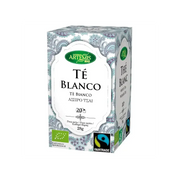 Caja Infusión Té Blanco Fair Trade -eco- 28g - Borboletamarket