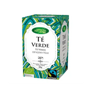 Caja Infusión Té Verde Fair Trade -eco- 28g - Borboletamarket