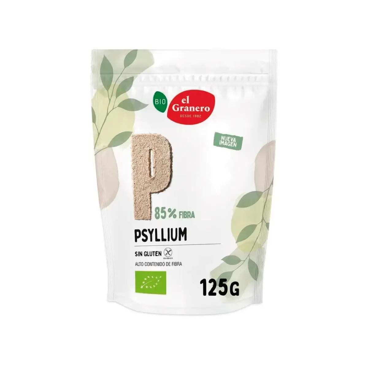 Cáscara de Psyllium Sin Gluten Bio 125g - Borboletamarket