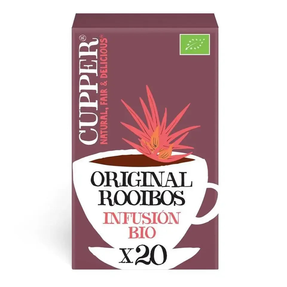 Infusión Rooibos Original Bio, 20 Bolsas - Borboletamarket