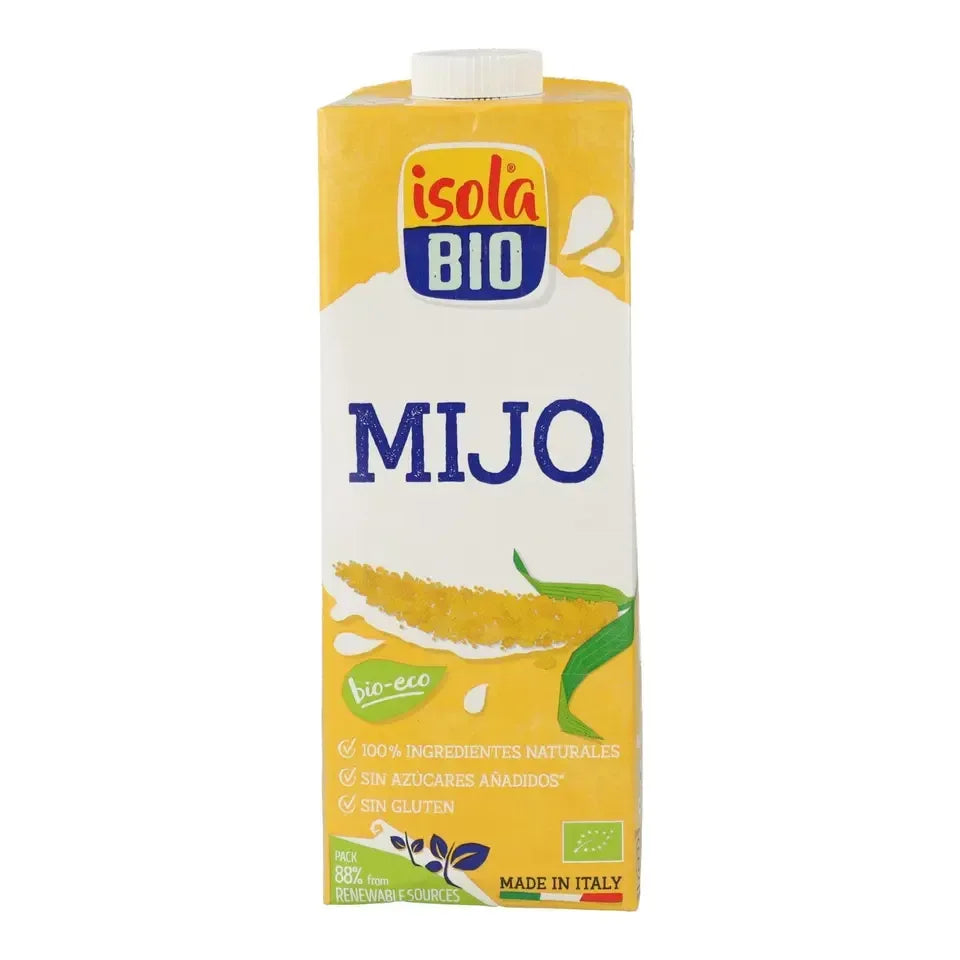 Bebida de Mijo Vegetal Bio 1L - Borboletamarket