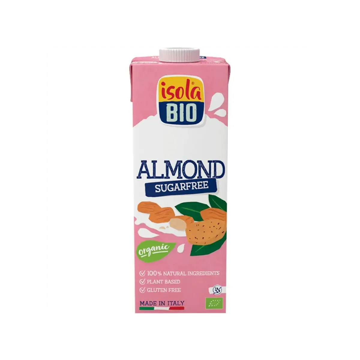 Bebida Vegetal de Almendras Sin Azúcar Bio 1L - Borboletamarket