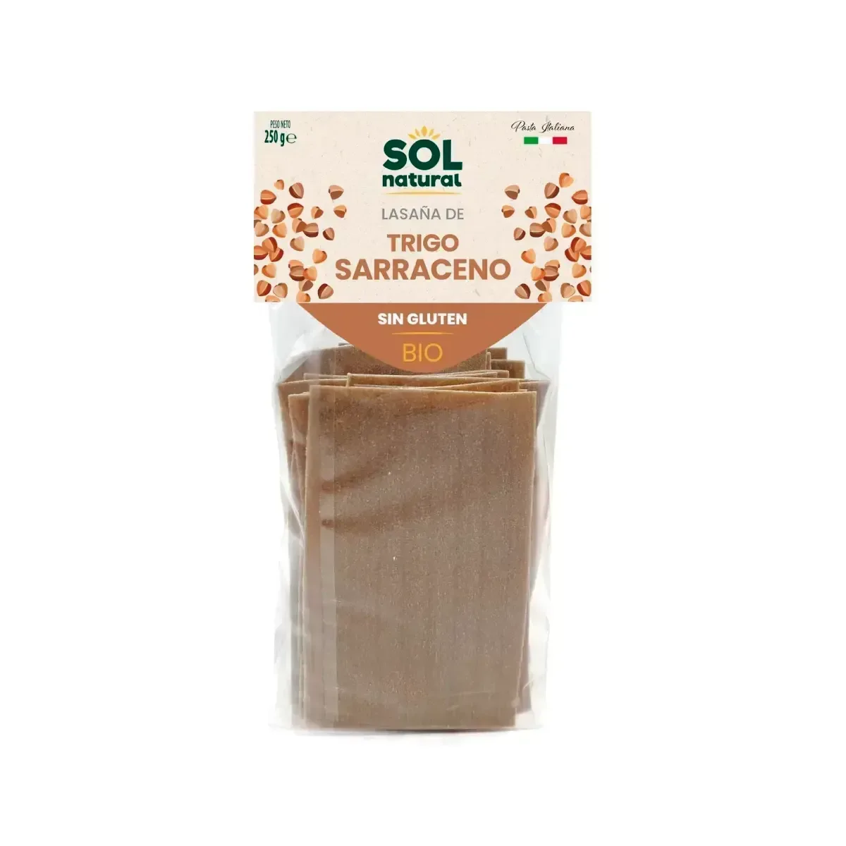 Lasaña de Trigo Sarraceno Sin Gluten - Borboletamarket