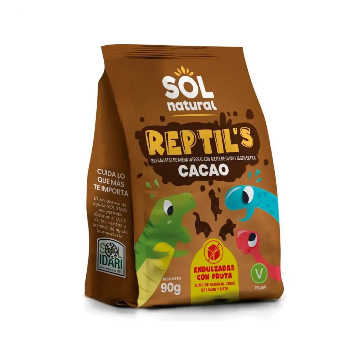 Galletas Bio de Avena y Fruta 90g Bio - Borboletamarket