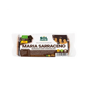 Galletas María Integral Bañadas en Chocolate Bio - Borboletamarket