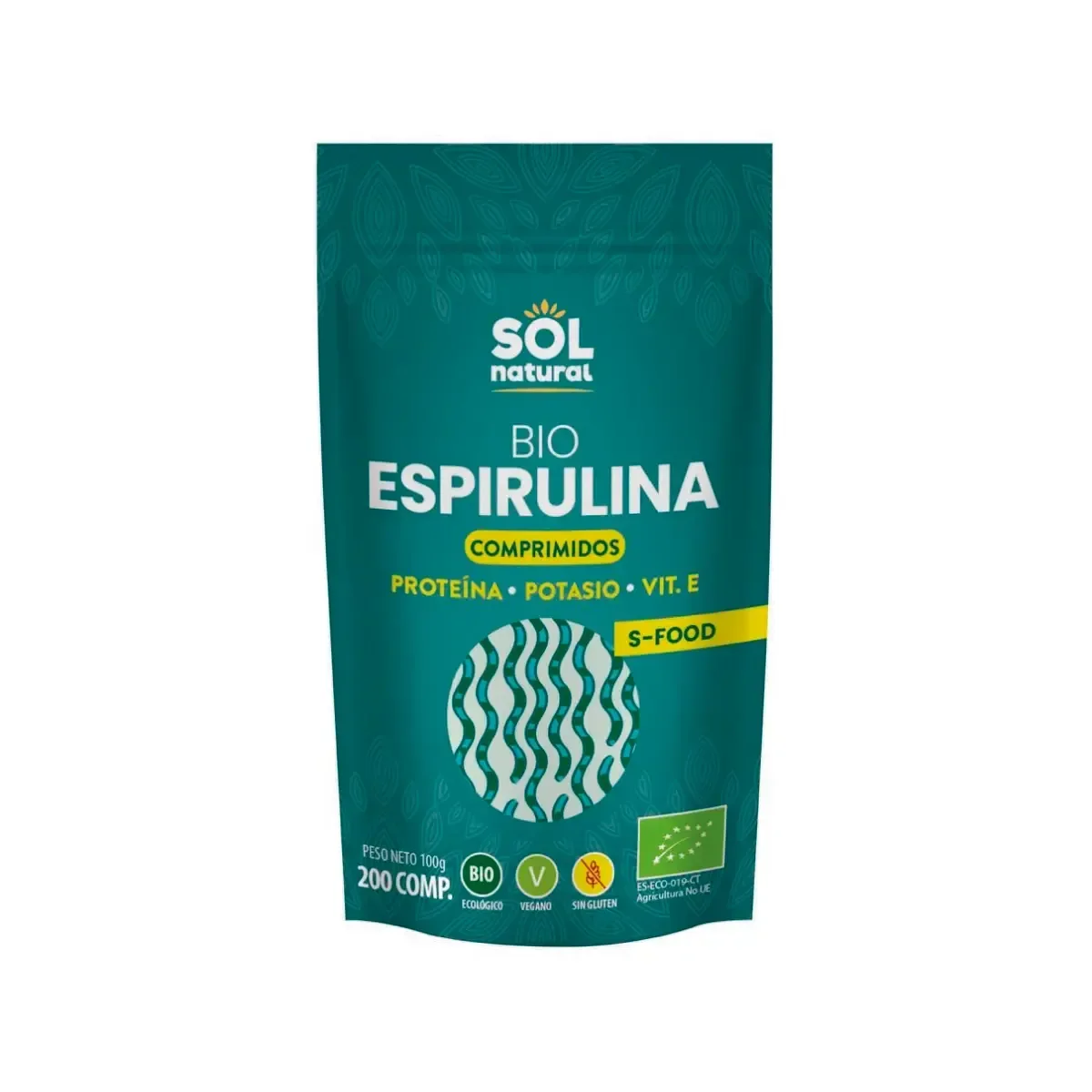 Espirulina en Tabletas Bio (200 uds) - Borboletamarket