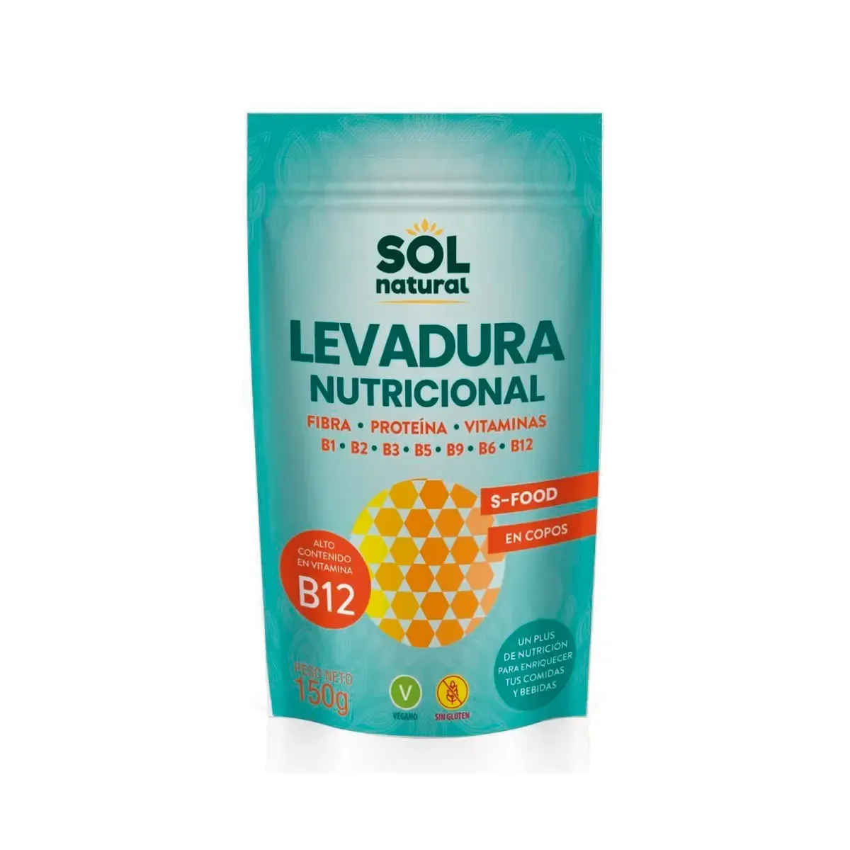 Levadura Nutricional B-12 150g - Borboletamarket