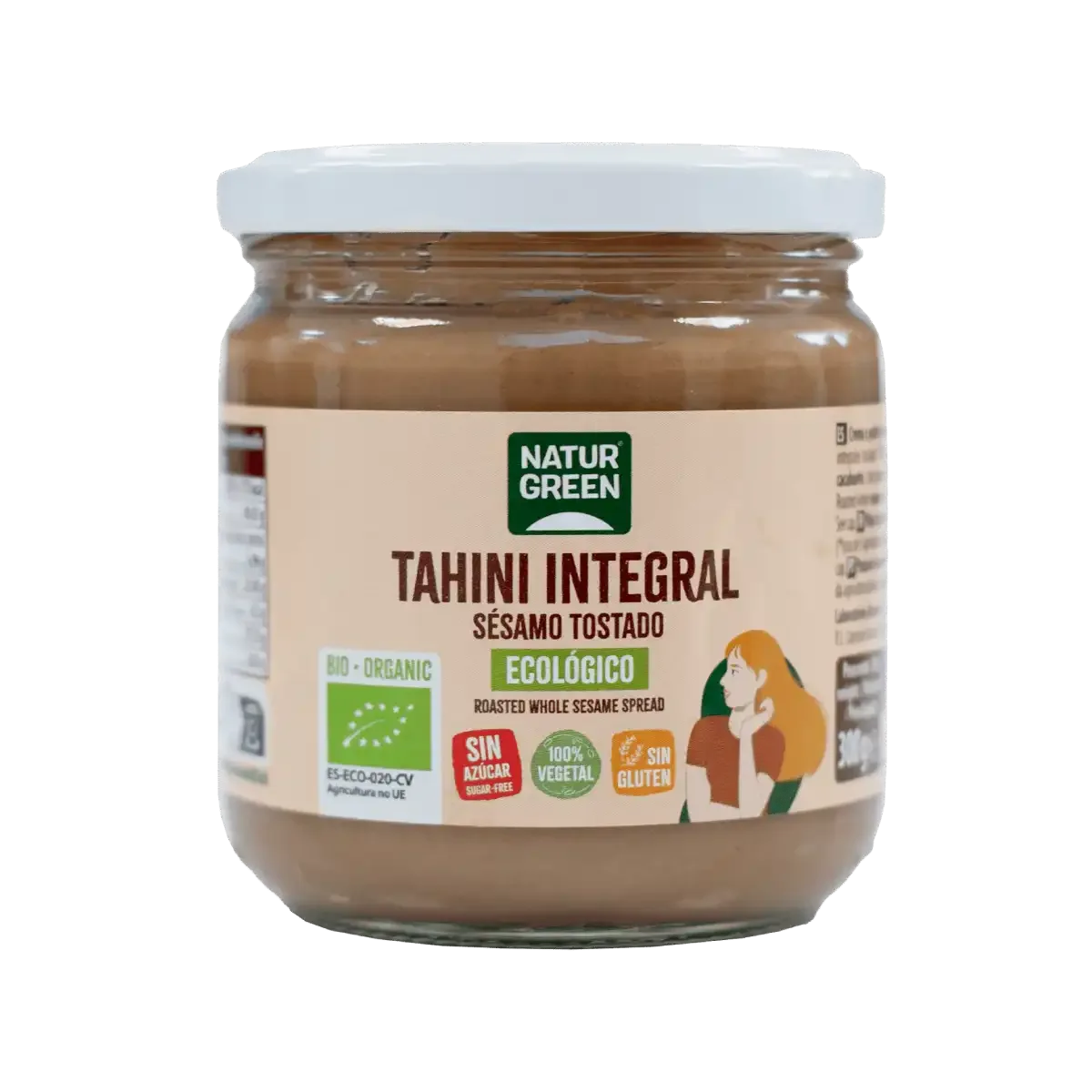 Tahin Tostado de Sésamo Bio 300 G - Borboletamarket