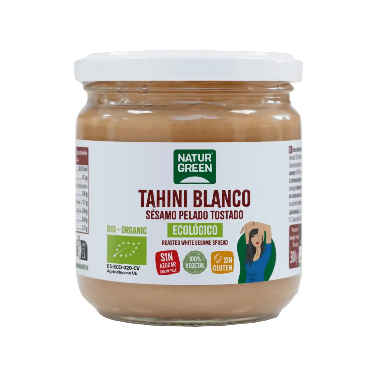 Tahin Sésamo Bio 300 G (Puré) - Borboletamarket