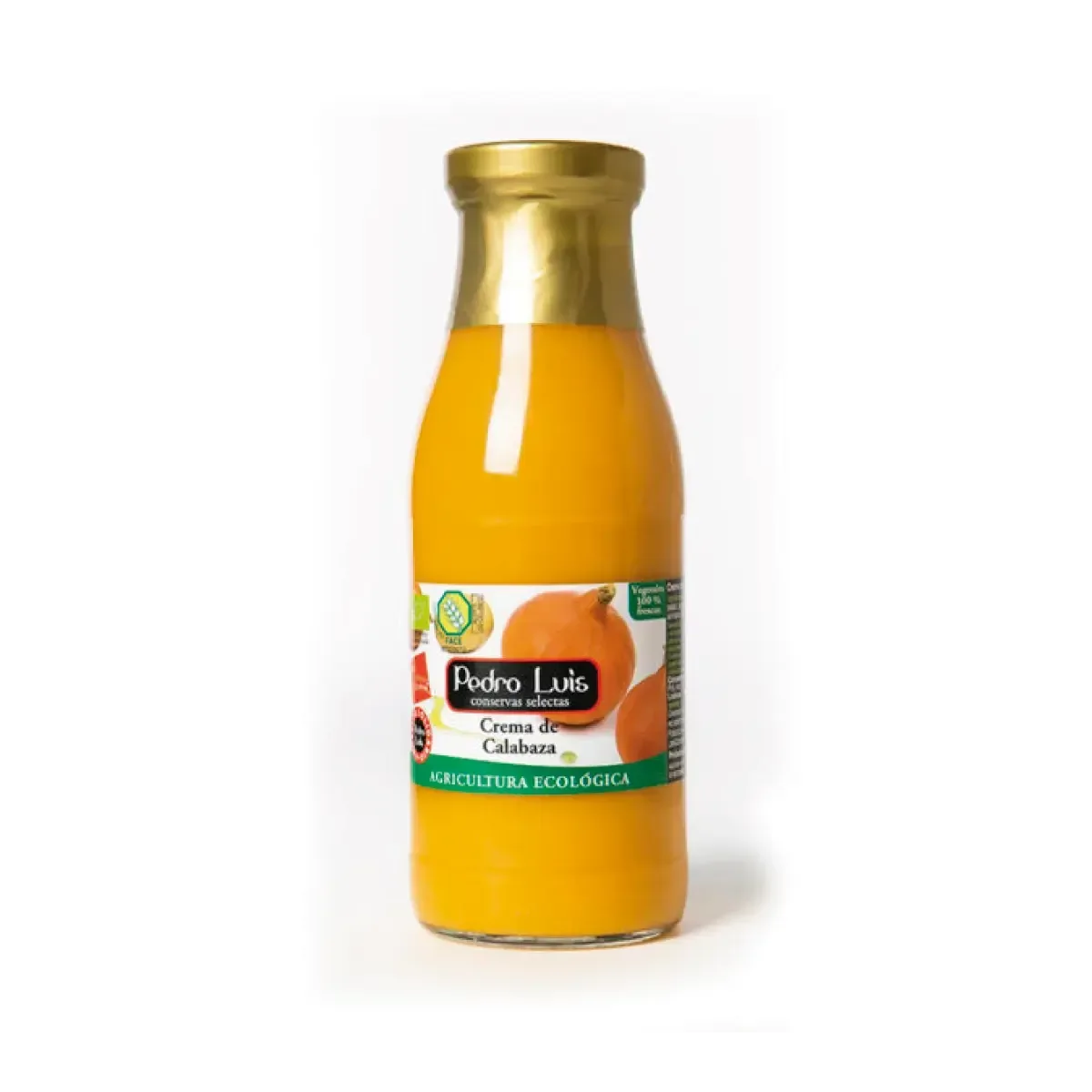 Crema de calabaza Ecológica 500 ml - Borboletamarket