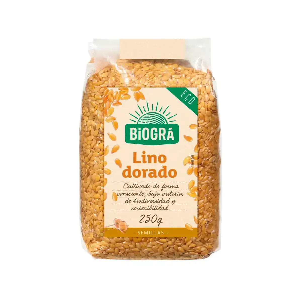 Lino Dorado 250gr - Borboletamarket