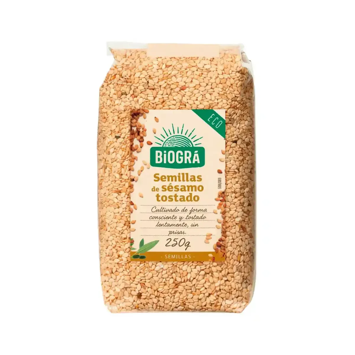 Semillas de Sésamo Tostado 250gr - Borboletamarket