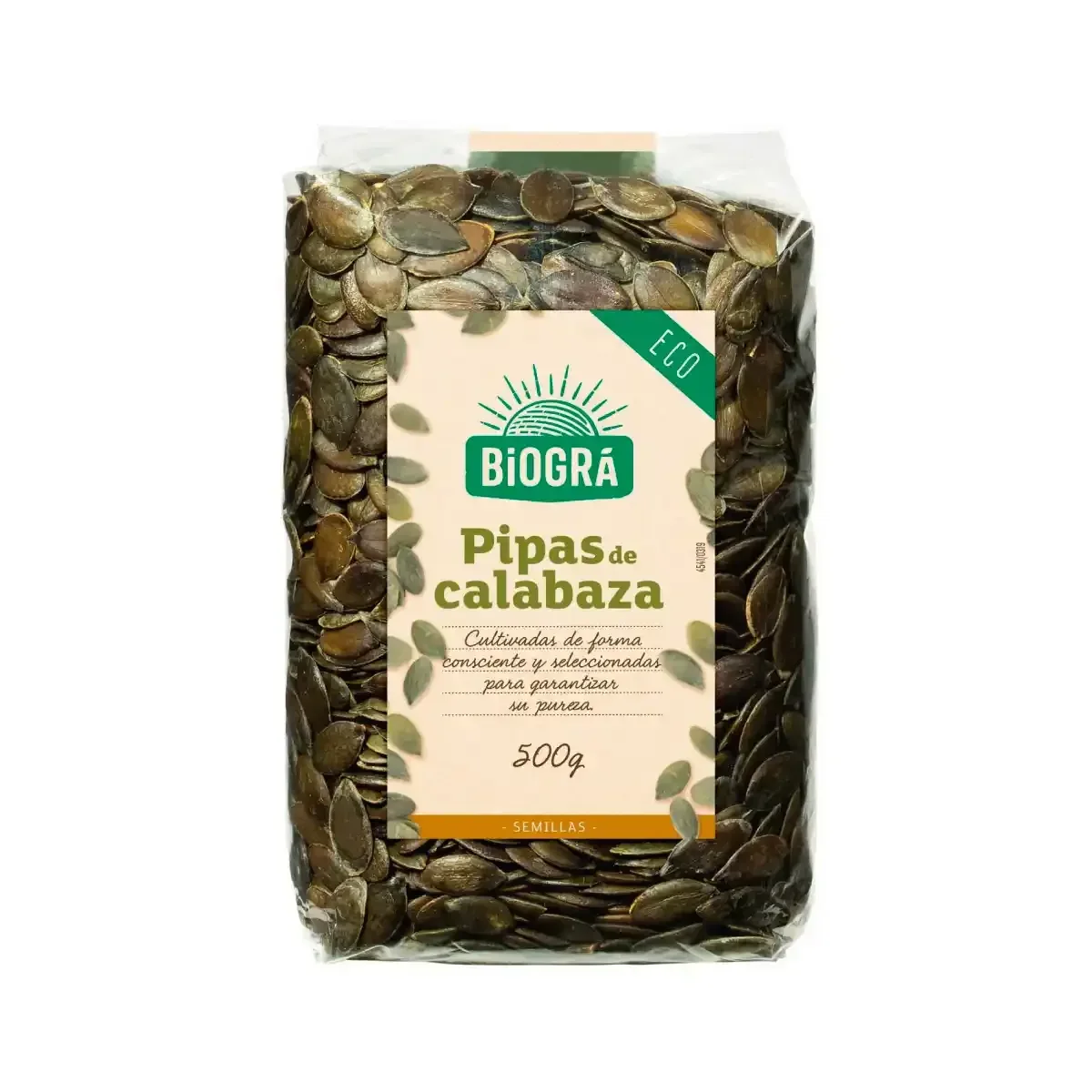 Pipas Calabaza 250gr - Borboletamarket