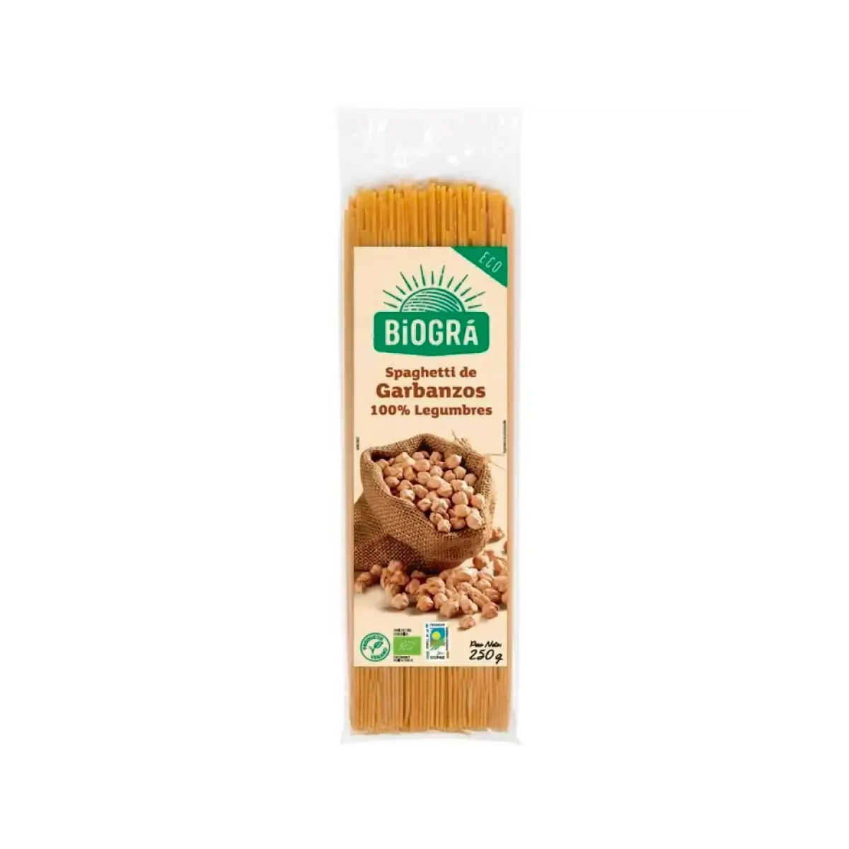 Spaghetti de Garbanzos Bio - Borboletamarket