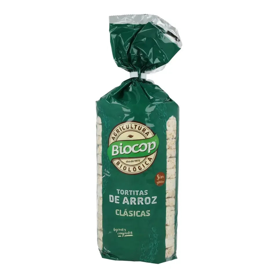 Tortitas de Arroz Integral Biocop 200 G - Borboletamarket