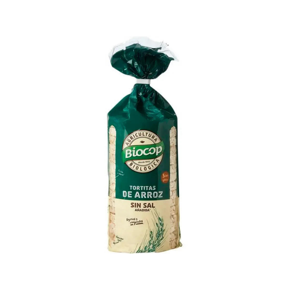 Tortitas de Arroz Sin Sal Biocop 200 G - Borboletamarket