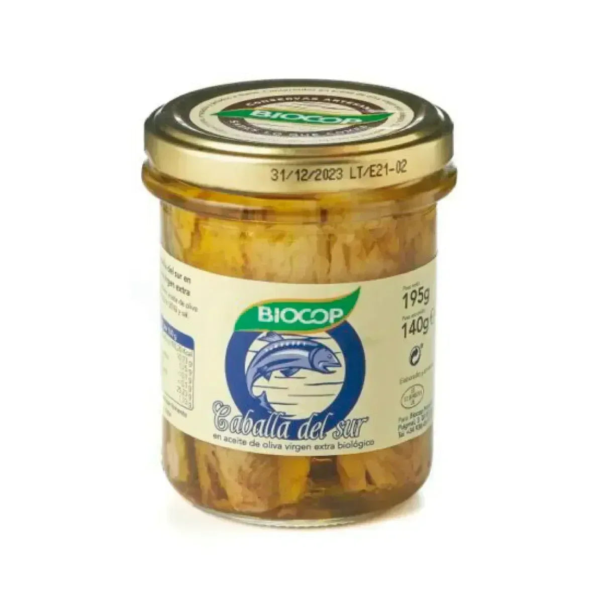 Filetes de Caballa Biocop 195 G - Borboletamarket