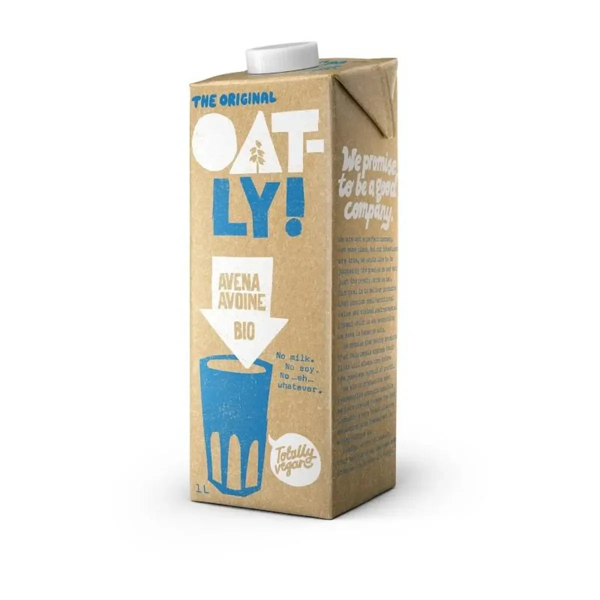 Bebida de Avena Original Oatly Bio 1 L - Borboletamarket