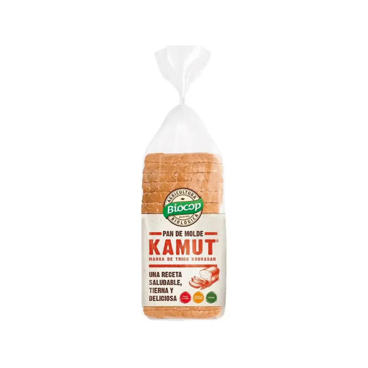 Pan de Molde de Kamut Biocop 400 G - Borboletamarket