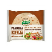 Piadina Espelta de Trigo Biocop 225 G - Borboletamarket