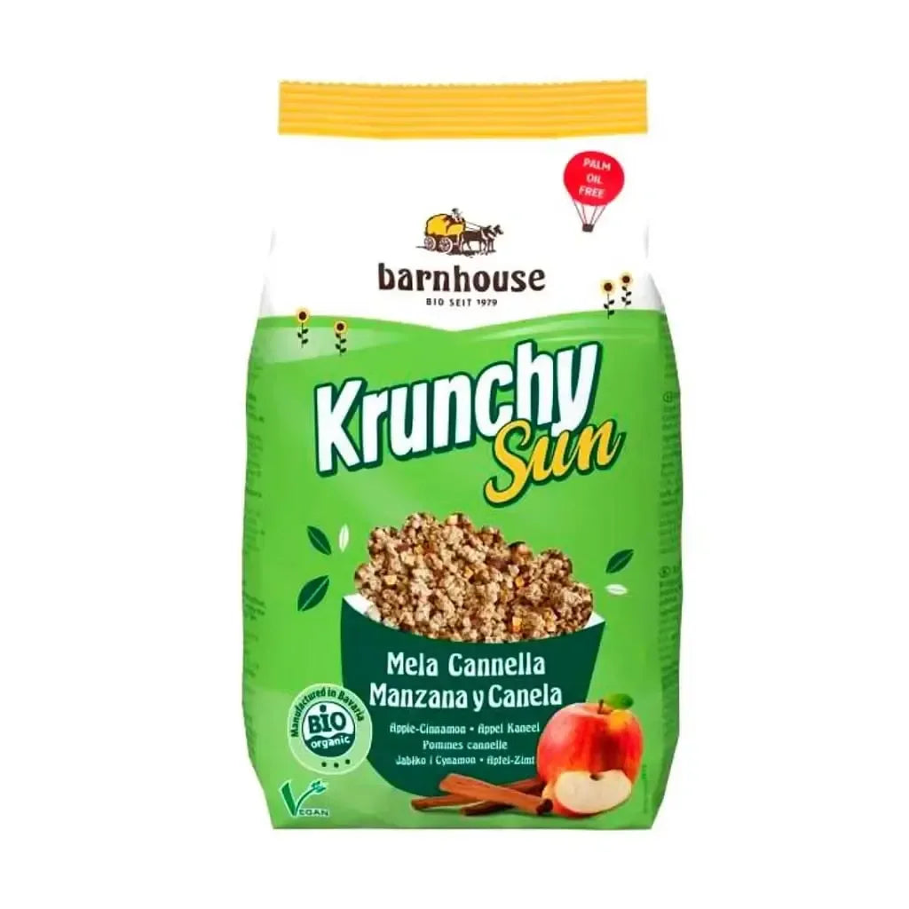 Muesli Crunchy Manzana y Canela Bio - Borboletamarket