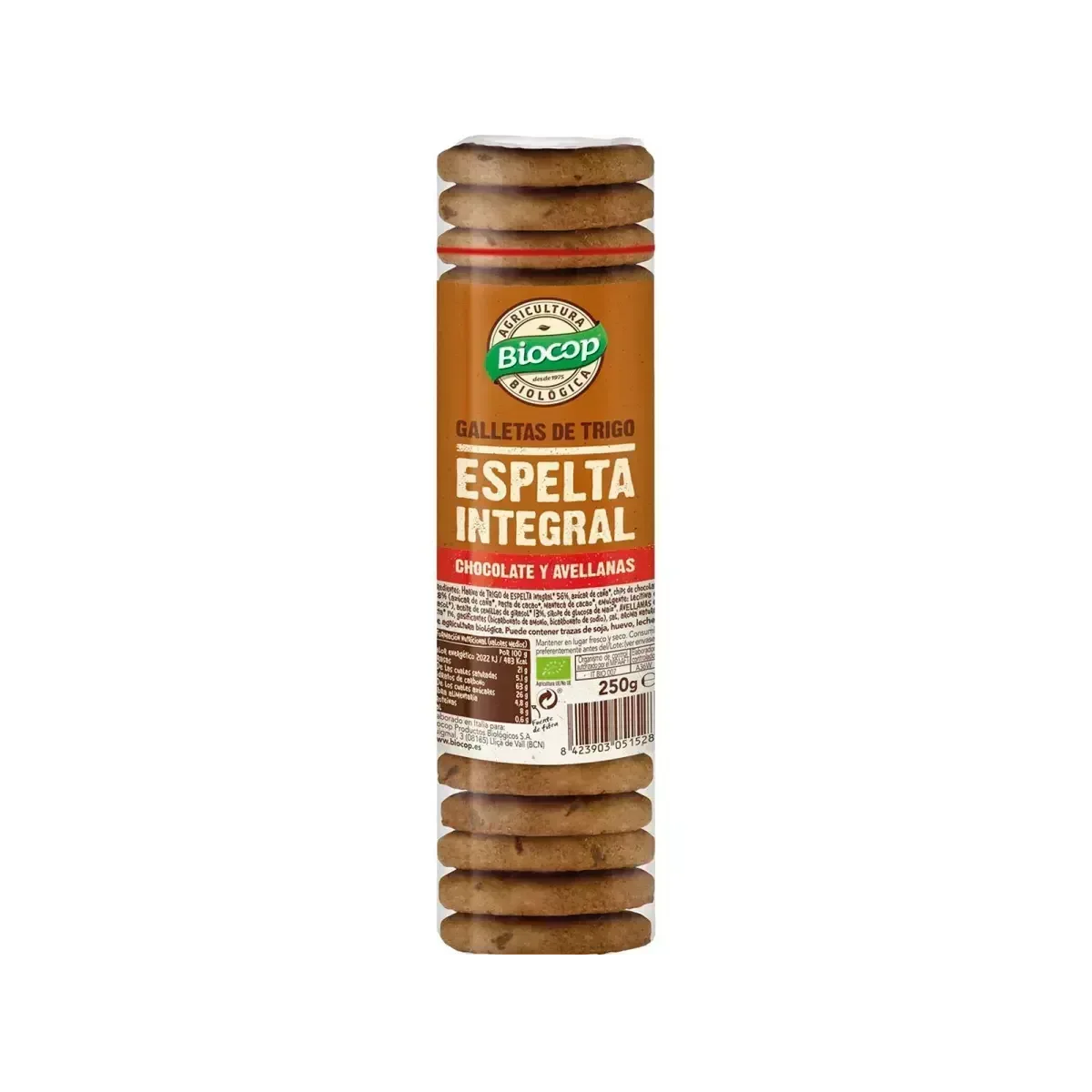 Galletas de Espelta Integral y Avellana Bio - Borboletamarket