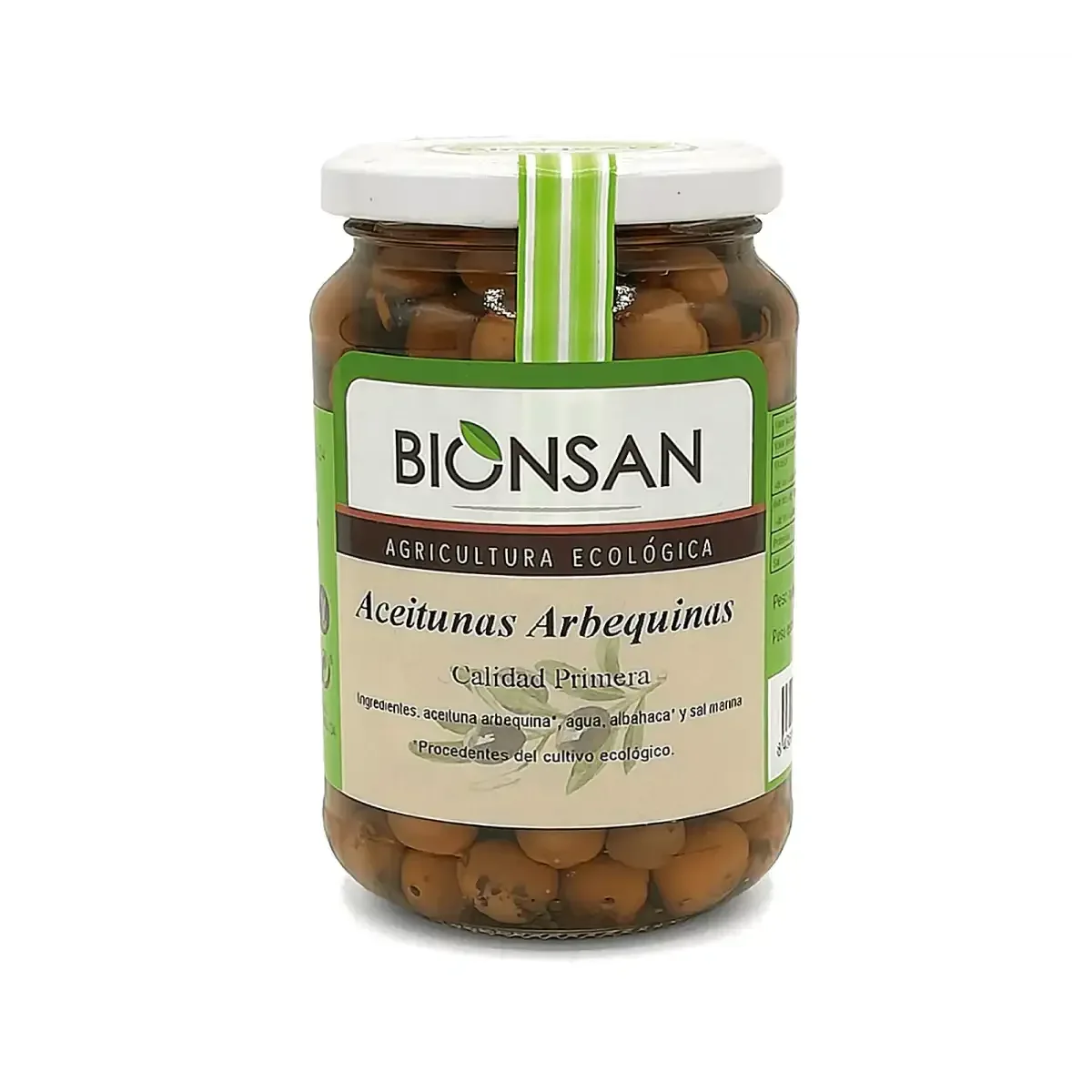 Aceitunas Arbequinas Ecológicas de Proximidad 200gr - Borboletamarket