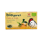 Caldo de Pollo con Verduras Ecológico (6 cubitos X 11gr) - Borboletamarket