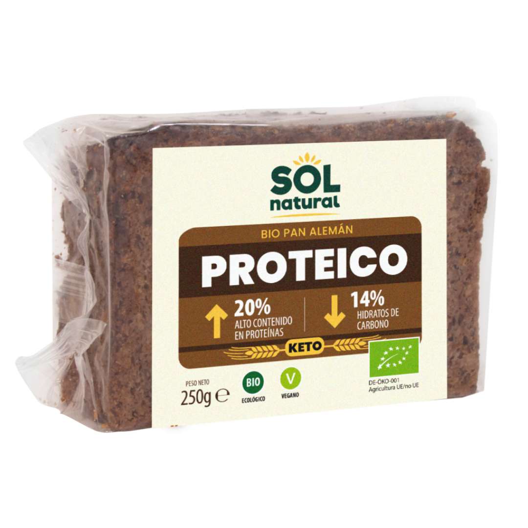 Pan Alemán Proteico Keto Bio 250g