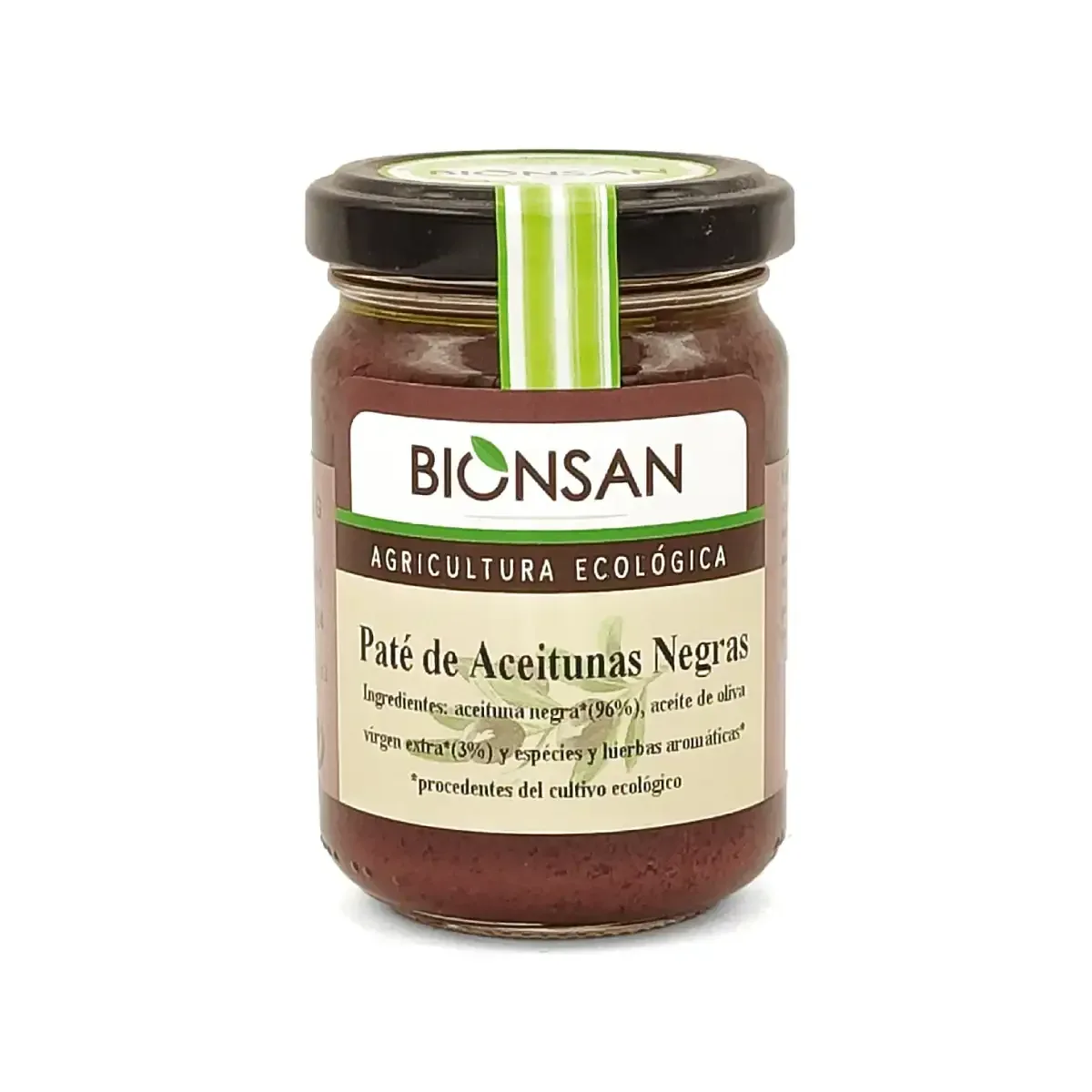 Paté de Aceitunas Negras Ecológicas de Proximidad 140gr - Borboletamarket